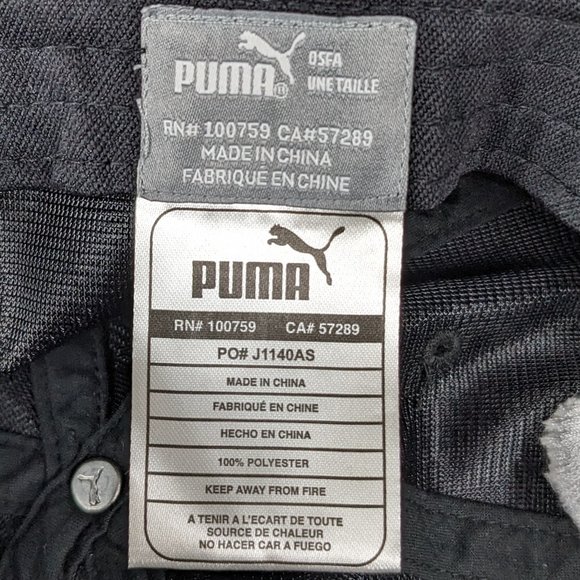 PUMA*‎ Women's Training Cap Adjustable Closure 100% Polyester - Picture 4 of 8
